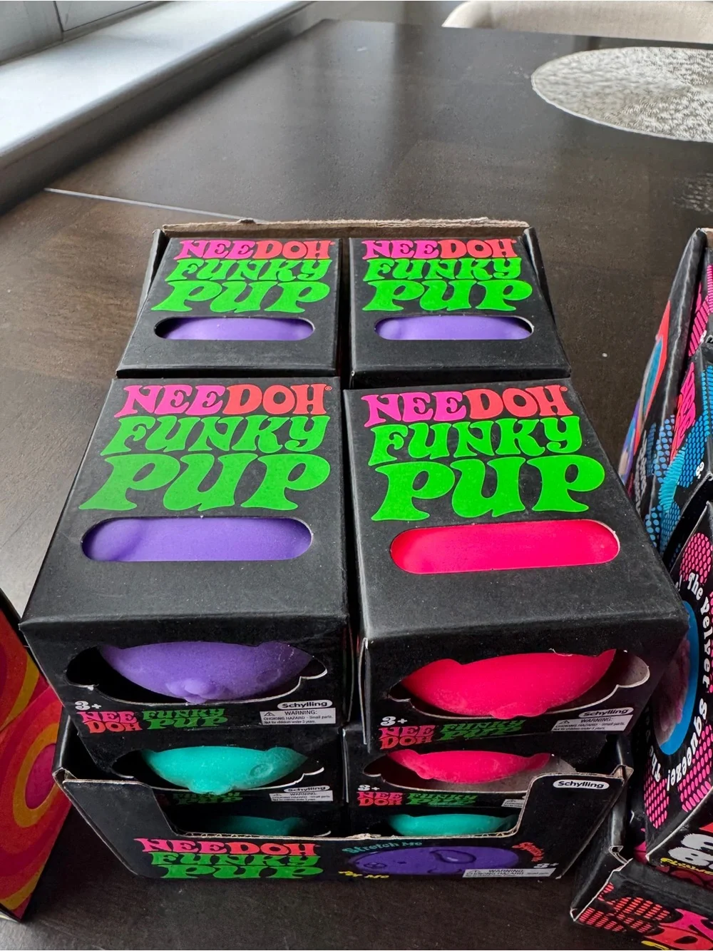 NeeDoh Funky Pup Squishy NEW 100% Authentic - CHOOSE YOUR COLOR